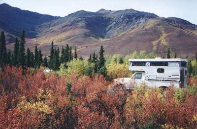 Camper near Dawson