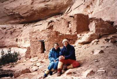 Sarah and Will at Ruins